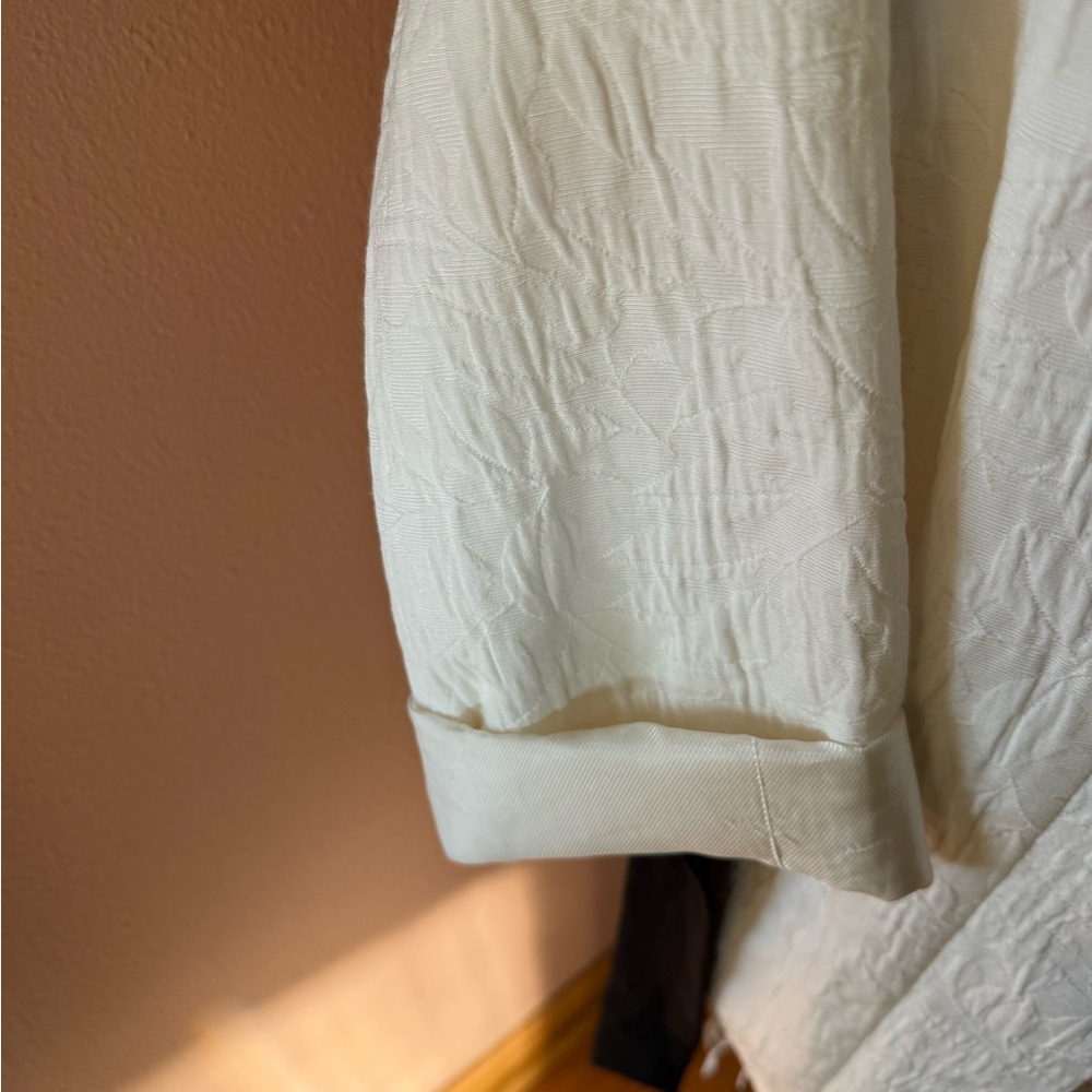 Zara Basic Collection Cream Jacket - image 4